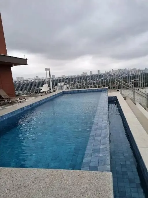 Apartment Studio Mobiliado, Com Garagem, 50M Metro Brooklin, Proximo Shopping Morumbi Em Sp Sao Paulo